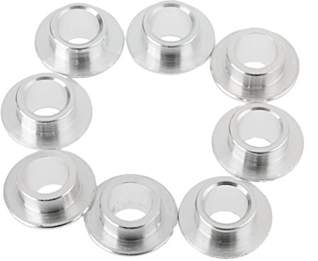MUXSAM Skates Bearing Spacer Lager Buchse Distanzscheiben Zubehör für Inliner Standard-Skate-Räder Skateboard mit Zufriedenheits- und Geld-zurück-Garantie 8Pcs 8mm