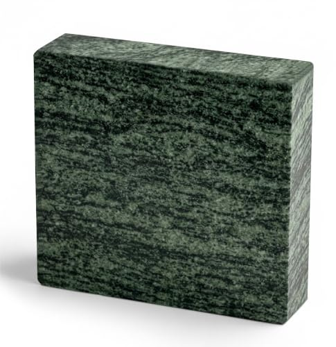 D4G Design4Grab designgrab Lampen- und Vasensockel 20x20x5 cm, poliert, wetterfest, Lampen- und Vasensockel Olive Green