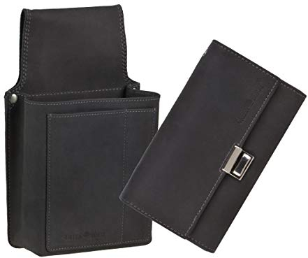 Greenburry Kellnerset Kellnergeldbörse Kellnerbörse Kellnergeldbeutel Kellnertasche schwarz