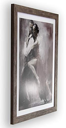 1a Bilderrahmen Orion Sonderformat Farbwahl Hier Apfel Apfelbaum Dekor 35x85 cm kantig modern 85x35 cm eckig hochwertig preiswert mit klarem Kunstglas 1 mm