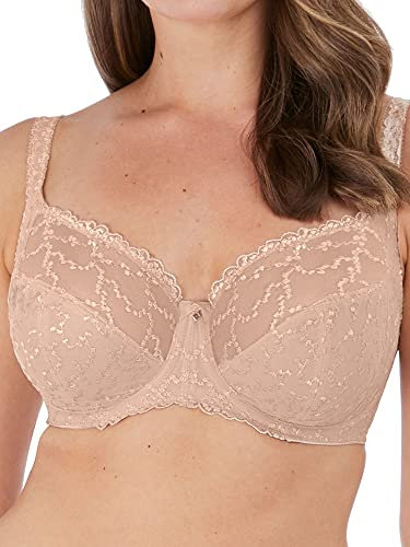 Fantasie Women's Ana Underwire Side Support Bra Full Coverage, Opaque, Natural Beige, 38F