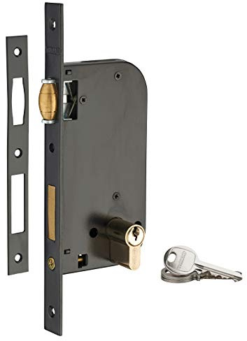THIRARD - Serrure encastrable pour porte d'intérieur à rouleau v/bc 3 clés