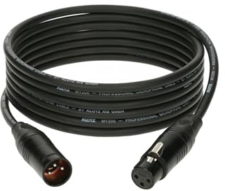 KLOTZ M1KB1FM professionelles mikrofon kabel mit schwarzen XLR von KLOTZ (1,5m)
