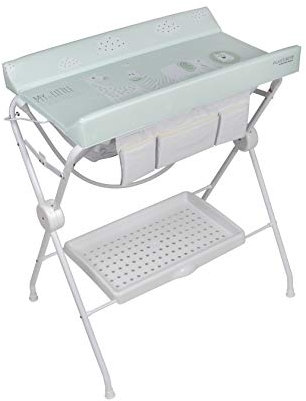 Plastimyr - Bañera Extraible Flow | Mueble Bañera Cambiador Bebe - Bañera para Bebe - 93 x 58 x 105 cm