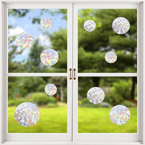 18PCS Window Stickers for Birds, Bird Deterrent for Windows, Window Clings for Birds, Window Decals, Bird Stickers