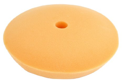 Ruilogod Coche Detallando Pulido Sponge Pad Pad Pulidor Herramienta Naranja 22 cm