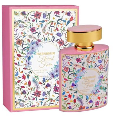 Al Haramain Floral Fair Extrait de Parfum Spray 100ml | Arabian Perfume for Women | Luxury Unisex Fragrance