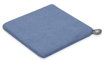 Medisana OL 650 cojín de Asiento con función de Calor, cojín térmico para Uso Exterior en Tiempo Fresco, cojín térmico con 3 ajustes de Temperatura y Superficie de Fieltro