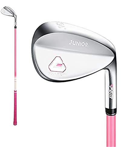 XMWOEIX Wedges de Golf para golfistas jóvenes diestros, con Wedge de Lanzamiento con Varilla de Carbono, Wedges de Arena para Golf para niñas y niños