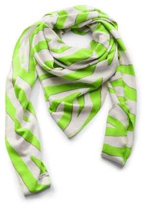 CECIL B572622 mysig triangelduk, citrus lime, A, Citrus Lime, A