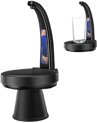 Dispensador de agua eléctrico portátil, dispensador eléctrico automático portátil, bomba dispensadora de agua, dispensador eléctrico de agua potable para niños, adultos, amigos