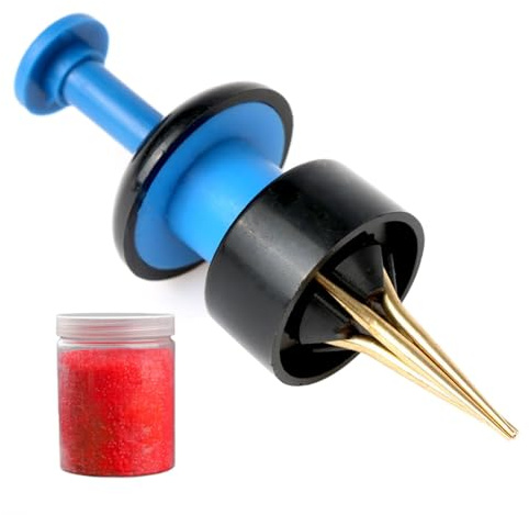 Generico Fasce per Esche, Strumento per Legare Pellet per la Pesca, Strumento per Esche Fasce per Esche Piccole, Kit da Pesca, Attrezzatura terminale da Pesca, Clip per Pellet con 1000 Elastici per e