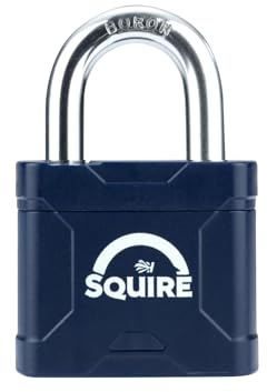 Squire Stronglock™ Plus Laminated Padlock 45mm – Heavy-Duty Security Lock with Hardened Steel Shackle – Weather-Resistant & Durable – Ideal for Gates, Sheds, Lockers & Toolboxes