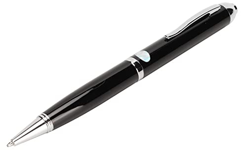 POENVFPO Enregistreur Vocal Numérique à Stylo, Enregistreur activé par la Voix à Réduction de Bruit HD, Appareil D'enregistrement Portable pour Les Réunions d'apprentissage (8G)