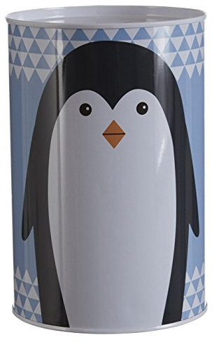 Premier Housewares Parker The Penguin Money Tin, Blue, 10 x 10 x 15 cm