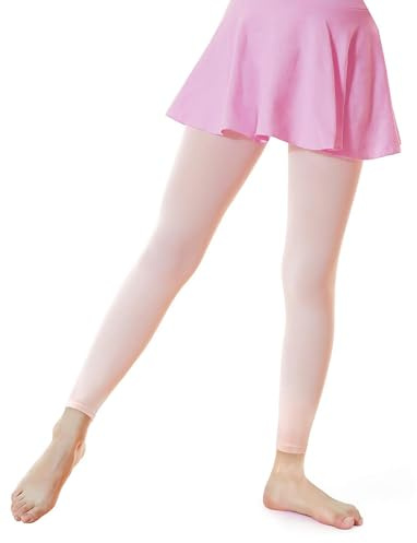 Mallas sin pies para mujer, para baile, ballet - Rosa - X-Large