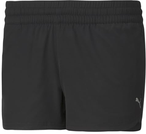 PUMA Damen Performance Woven 3` W Shorts, Puma Black, L EU