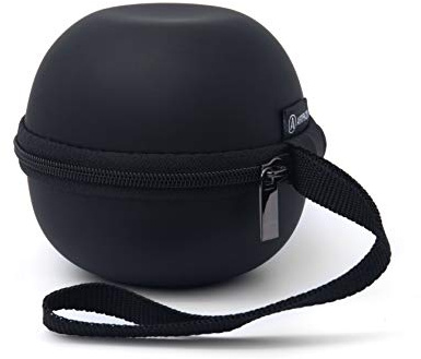 Artiphon carrying case for the Orba Looper Midi Controller synthesizer Softshell carrying case (shock-resistant, EVA plastic foam, soft inner lining, compartment for charging cable, key ring), black