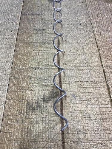 25x Gabion Spirals Helicoils connectors for Wire Mesh Baskets 100cm Long 3mm Diameter, 50mm coil spacing