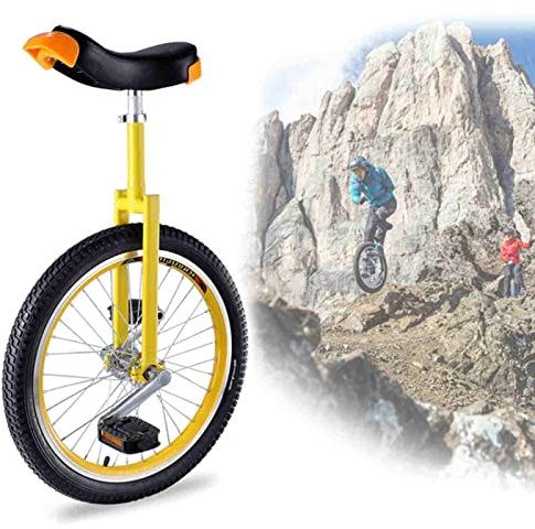 Einrad 16/18/20 Zoll Kinder/Jungen/Mädchen Anfänger Trainer Einrad, höhenverstellbar, rutschfest, Mountainbike, Laufrad, Radfahren, Heimtrainer, Fahrrad, 45,7 cm