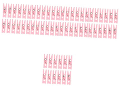 Ciieeo 25packungen Pack Shower Clips Für Geschlecht Enthüllung Kleine Holzklammern Dekoration Von Karten Und Notizen Für Babypartys