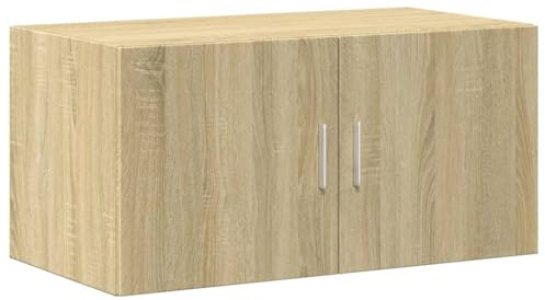 vidaXL Wandschrank Sonoma-Eiche 80x42,5x40 cm Holzwerkstoff