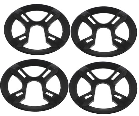 WOONEKY 4stücke Fahrradkurbelabdeckung Schutz Für Kettensatz Und Verdicktes Design Staubdicht Und Schmutzabweisend Installieren Für Mountainbikes Und Rennräder