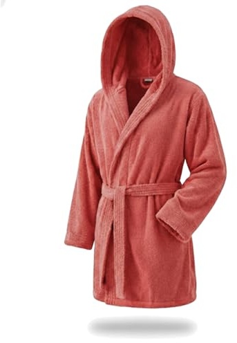 Top Towel Elegant - Badrock för kvinnor och män i 100% bomull, 500 g/m² - val med huva eller utan huva - mjuk och absorberande för dusch, spa och pool, Kokkärl, L