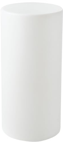 Outdoor Stehlampe LED weiß Säulenform wasserfest mit Fernbedienung Piedra