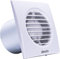 Devola 100mm Extractor Fan with Timer, 4 Inch Bathroom Fan, Extractor Fan with Adjustable Timer Settings, Made in Britain (DVF100T)