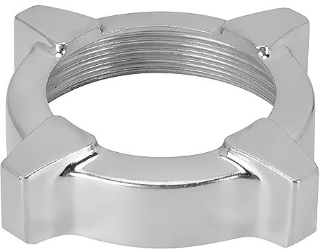 Fdit Universal Stainless Steel Meat Grinder Nut, Replacement Locking Ring for Electric Meat Grinders Kitchen Accessory Part
