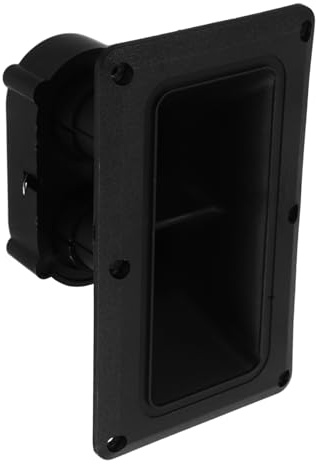 KONTONTY Tweeter Piézoélectrique à Double Pavillon Plastique Haute Pression Acoustique Puissante Accessoire Audio De Remplacement Pour Haut-parleur à Pavillon