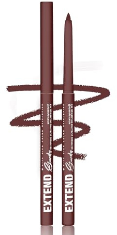 Gel Eyeliner Wasserfest Burgundy,Langanhaltend Creme Matt Eyeliner Pen | Lang Anhaltend Wischfeste Eyeliner Stift Cream Smooth,Ultrapigmentiert Multichrome,Schnell Trocknend,Makeup Gift für Frauen