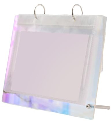 Album fotografico in acrilico da tavolo, ornamento da tavolo, cornice trasparente per scrivanie da ufficio colorate