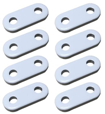 TMTGTS Bleistäb 8 unidades de 10 g de tiras de barra de barra pesos para cortina de ducha pesos de cortina, peso de plomo, cortinas, peso de plomo, cortinas, pesos de mesa