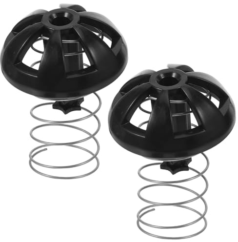 STOBAZA 2 Set Kit di Tappi Molla Rimovibili per Cestello Infusore Macchina da Caffè in Plastica e Silicone Installazione Rapida per Uso Domestico e Commerciale