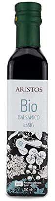 ARISTOS Bio Balsamico Essig | aus sonnengetrocknete Rosinen | natürliche Gährung | ohne Chemie | Korinth Griechenland | 6% Säure | 250 ml (1)