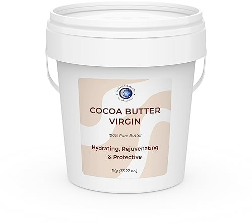 Burro di Cacao Vergine - 100% Puro e Naturale - 1Kg