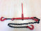 Cadena de Amarre de Clase 8, 1 Pieza, 10 mm, 3,0 m, Fuerza de Amarre (LC): 63 kN (6300 Dan = 6,3to), Eslinga de Carga, Eslinga con Carraca