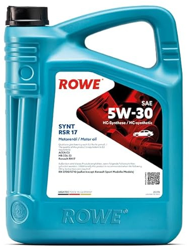 ROWE - 5 Liter HIGHTEC SYNT RSR 17 SAE 5W-30 Motorenöl