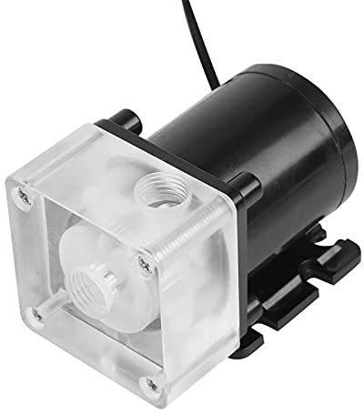 Sxhlseller CPU Water Bump Silencioso 500L / H Computadora de Refrigeración por Agua Bomba G1 / 4 Rosca para PC