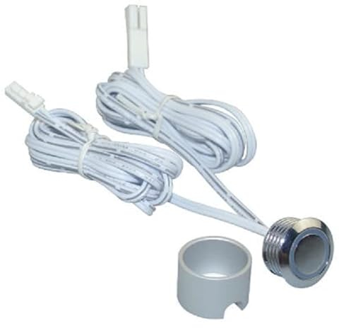 Variateur d'intensité tactile LED - Capteur tactile encastrable - 12 V ou 24 V - Interrupteur pour variateur d'intensité - Technologie tactile - Interrupteur d'intensité pour lampes avec mini système