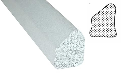 Moosgummidichtung, Stahlzargendichtung, Türdichtung, Ersatzdichtung, MD 1527, Breite:14mm, Höhe:17mm zum einstecken (10 Meter)