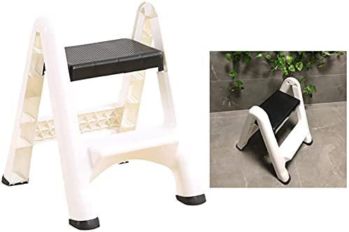 Tabouret d'escalade d'intérieur, échelles, escabeau Pliable en Plastique escabeau Chaise Petit escalier Chaise Tabouret Ascendant idéal pour la Maison/Cuisine/Garage escabeau d'une capacité