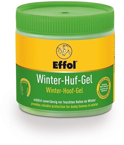 RL24 - Winter Huf-Gel | Hufbalsam für beanspruchte Hufe im Winter | Huf-Fett zieht langsam & nachhaltig EIN | Hufpflege für Pferde | 1 x 500 ml Dose