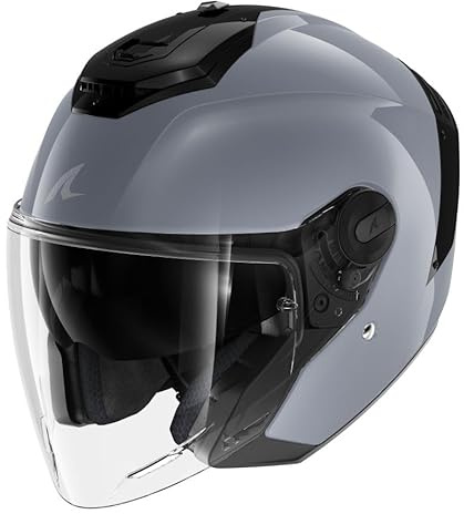 SHARK, Jet-Motorradhelm RS JET BLANK Gun Silver S05, L