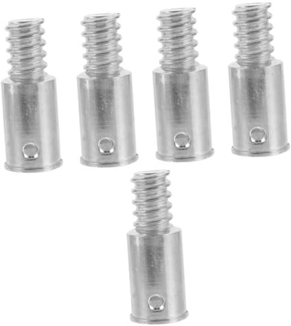 minkissy 5stücke Gewindespitze Für Besenstiele Adapter Für Mopps Und Verlängerungsstangen Robuste Einfach Zu Reinigende Halterung Für Verschiedene Mop-köpfe Und Stangen Stabil Und
