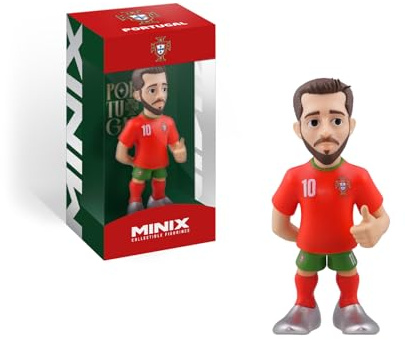 MINIX - Football Stars #213 - Portogallo - Bernardo Silva - Statuetta da collezione 12 cm