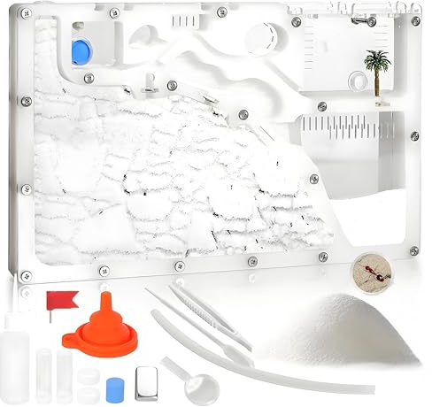 Blevla Ant Farms with Connections, Ant Farms, Live Ants for Ant Farm Educational Science DIY Toy Kit - STEM Learning Toy - Great Gifts [Ants not Included] (House)