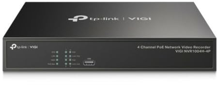 TP-Link Video Grabador en Red VIGI NVR1004H-4P-2TB 2 TB HDD - Marca EAN: 4895252507171